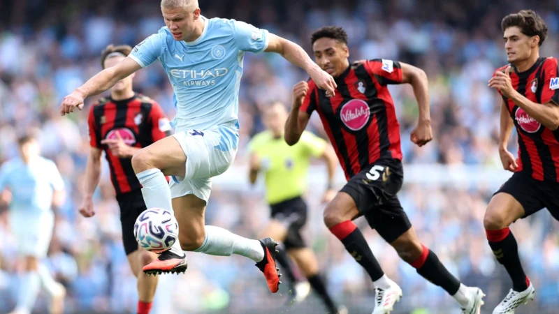 Manchester City evitó otra pesadilla y derrotó a Bournemouth