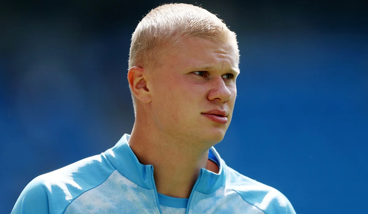 Erling Haaland sorprendió con nuevo look en Manchester City