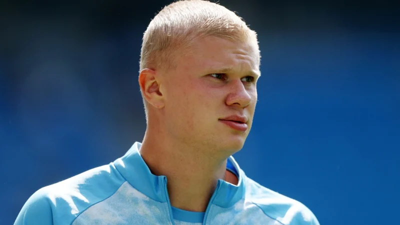 Erling Haaland sorprendió con nuevo look en Manchester City