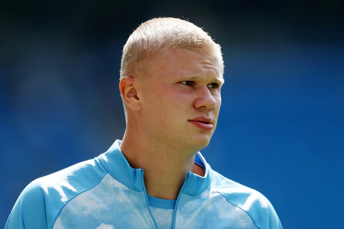 Erling Haaland sorprendió con nuevo look en Manchester City