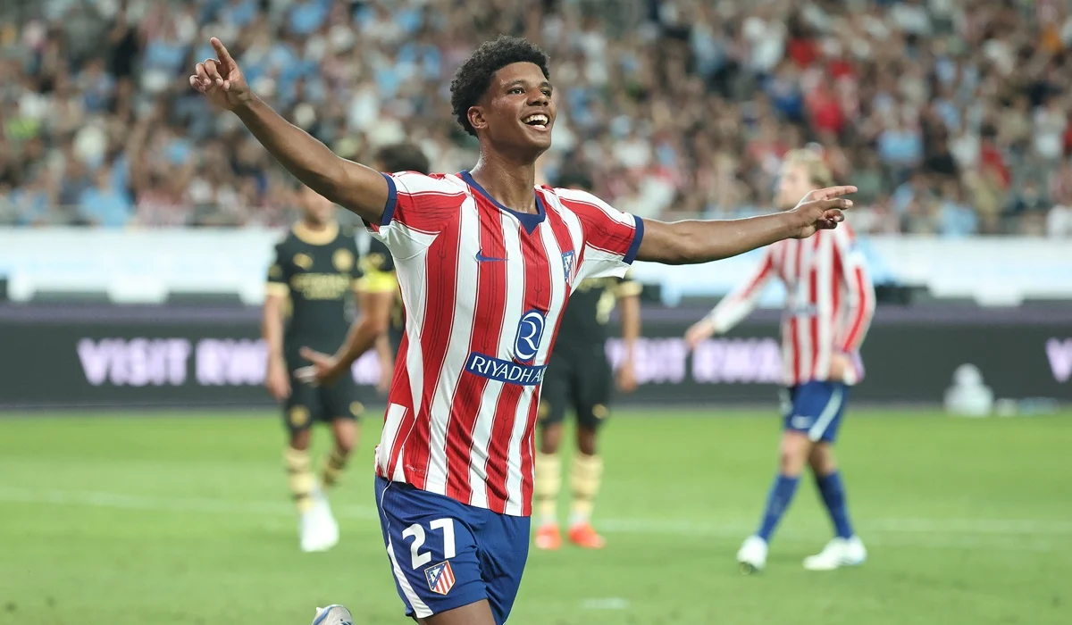 Jorge Domínguez es el debutante más joven del Atlético Madrid