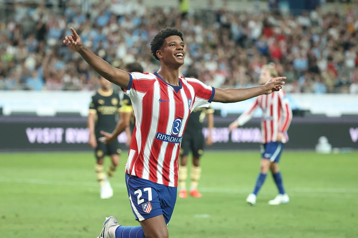 Jorge Domínguez es el debutante más joven del Atlético Madrid
