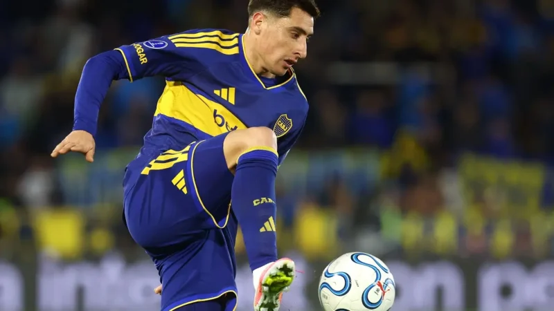 Golazo de Miguel Merentiel para el empate de Boca ante Racing: décimo en la temporada