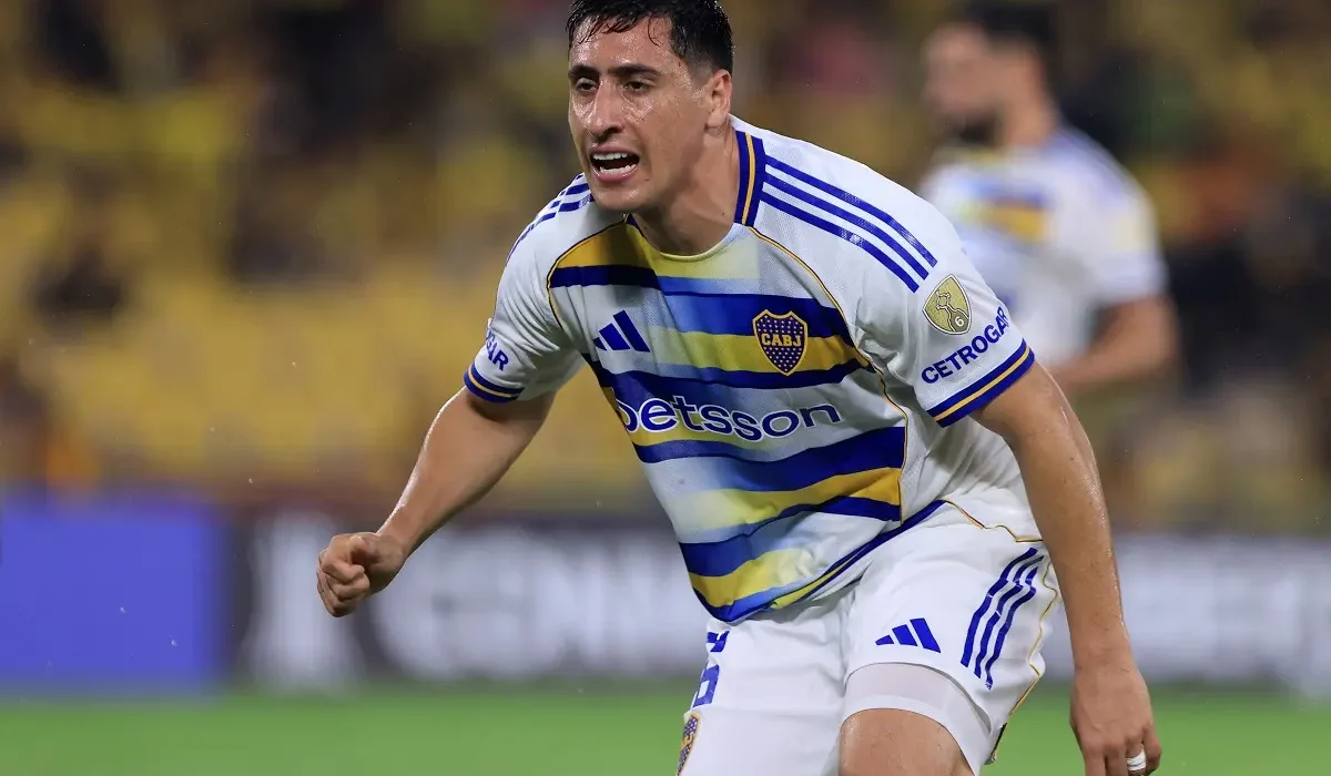 Golazo de Miguel Merentiel para Boca ante Recoleta: noveno tanto en la temporada 2026