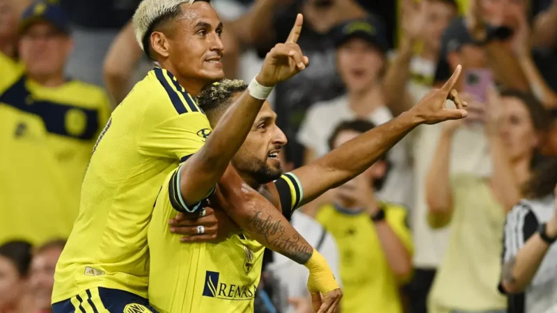 Nashville goleó al Inter Miami y se escapó en la cima de la MLS: Messi falló otro penal