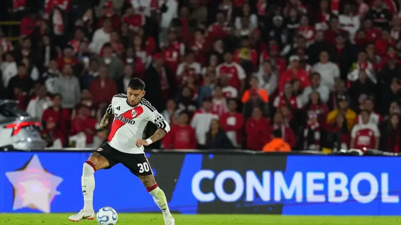 Nicolás Otamendi valoró el empate de River ante Santa Fe: «Es un resultado positivo»