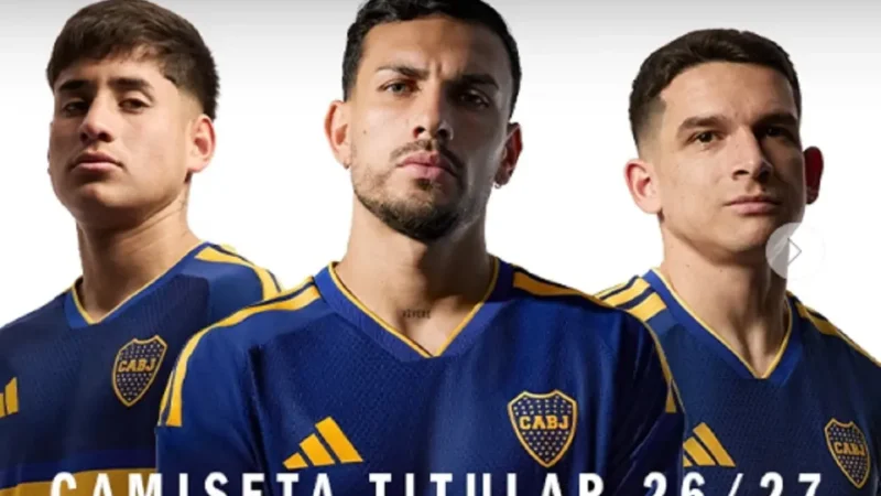 Boca presentó oficialmente su nueva camiseta titular: cuánto cuesta