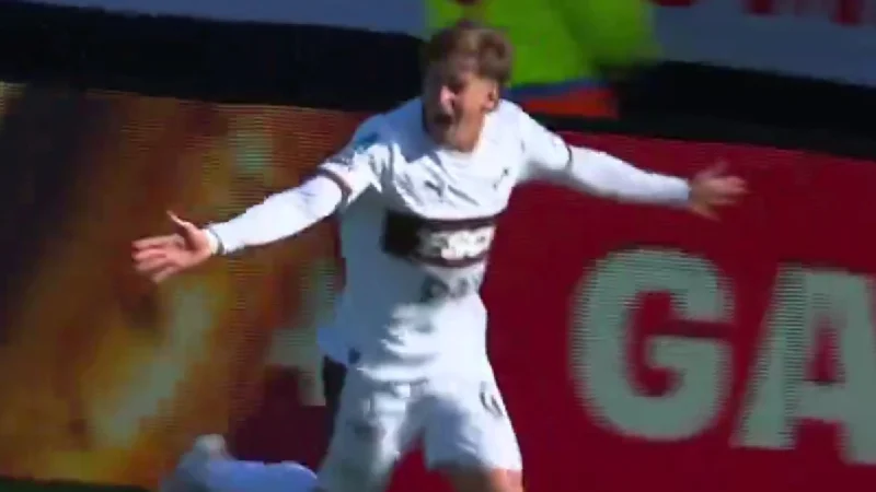Nicolás Retamar marcó su segundo gol en fila para Platense en el Clausura 2026