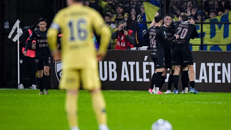 Boca se equivocó en defensa y Platense aprovechó con el segundo en cuatro días de Luciano Giménez