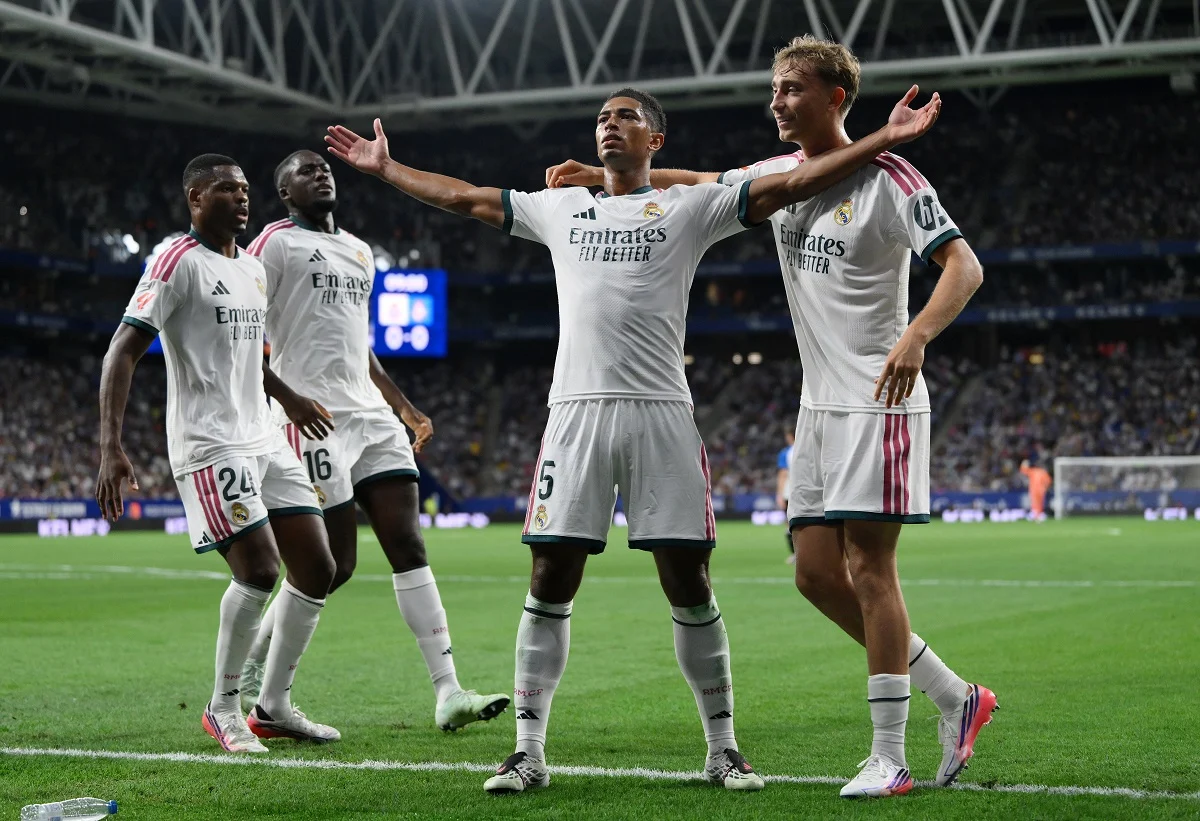 Jude Bellingham marcó el primer gol de la temporada para Real Madrid