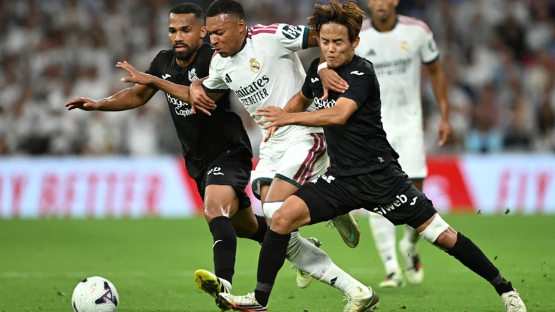 Kylian Mbappé anotó su primer gol de la temporada con Real Madrid