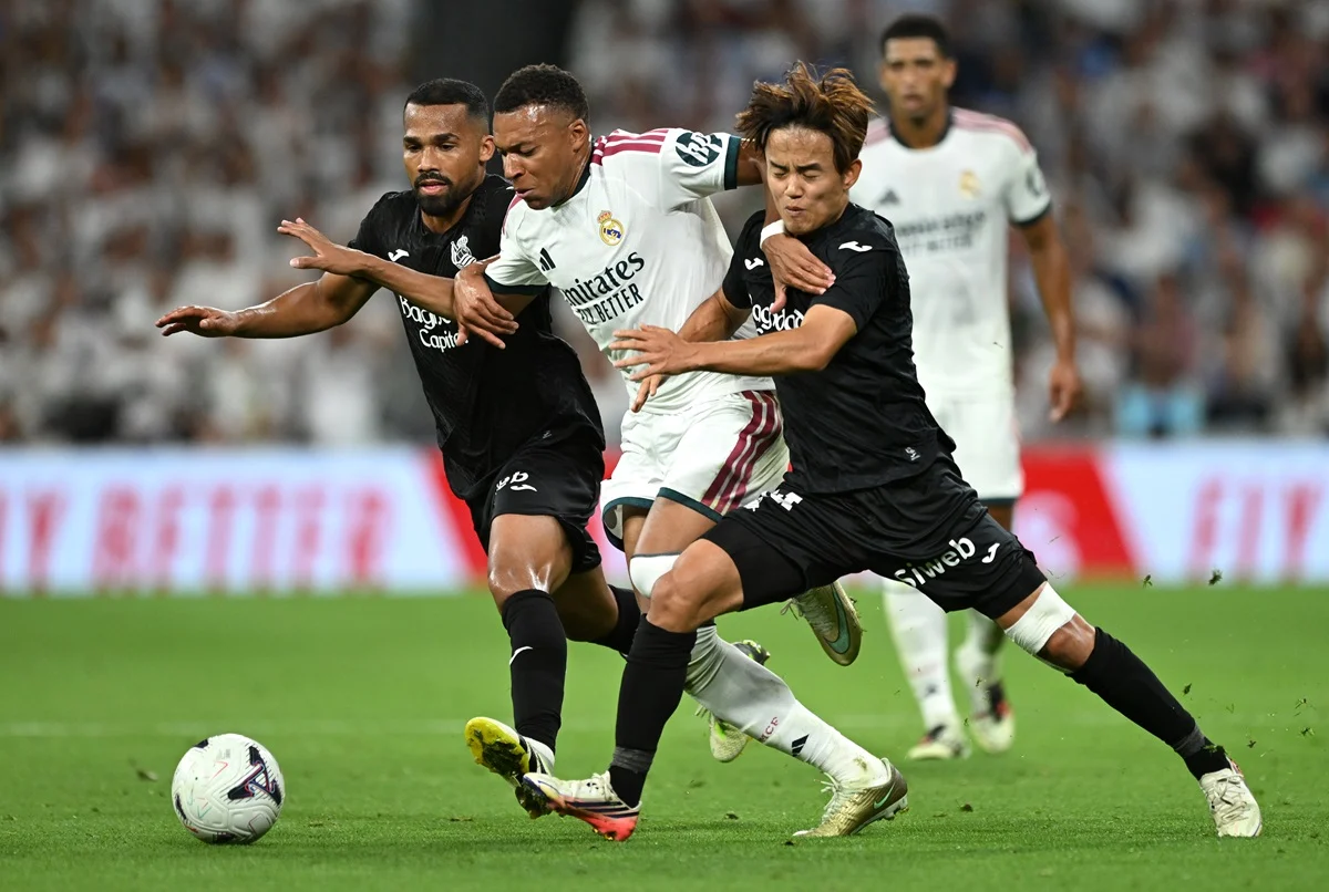 Kylian Mbappé anotó su primer gol de la temporada con Real Madrid