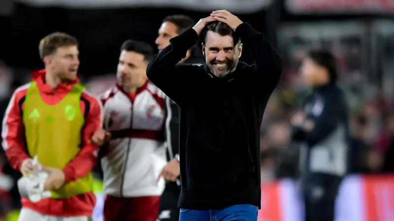 Eduardo Coudet, contundente tras el triunfo de River: “Tenemos un equipazo»
