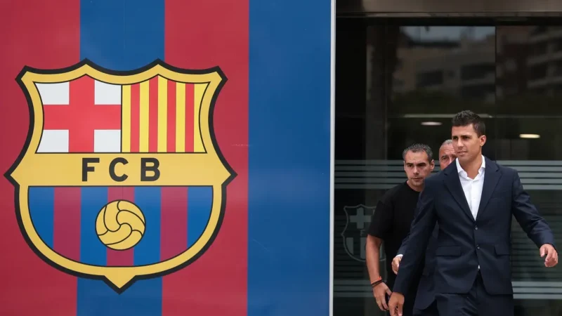 Rodri habló por primera vez como jugador del Barcelona: “El Barça era mi primera opción”
