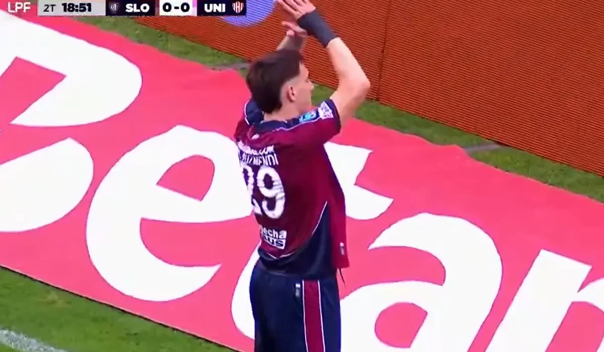 Rodrigo Auzmendi le dio paz a San Lorenzo con el 1-0 ante Unión y le pidió disculpas a la hinchada