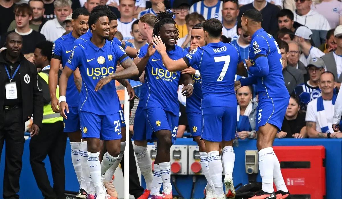 Roméo Lavia esperó cuatro temporadas para marcar su primer gol con Chelsea
