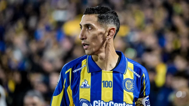 Ángel Di María lleva 3 meses sin marcar goles en Rosario Central
