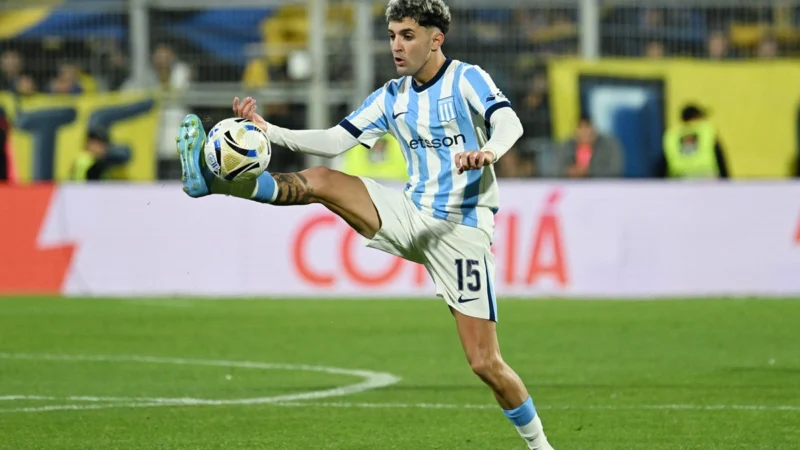 Gastón Martirena se va de Racing al Santos de Neymar