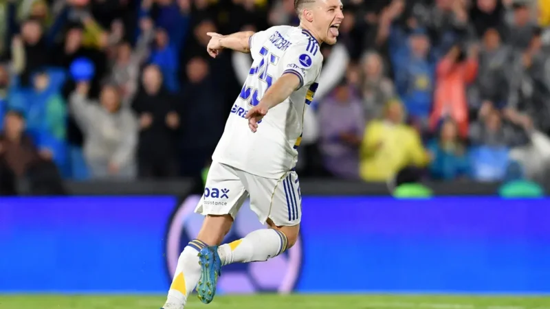 Santiago Ascacíbar sigue imparable en Boca: otro gol más ante Recoleta y 5 tantos en 6 partidos