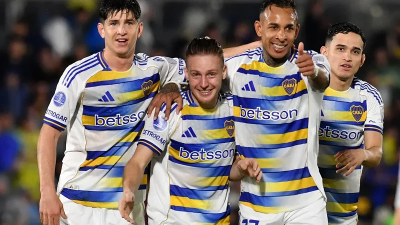 Sebastián Villa volvió a marcar con Boca después de más de tres años frente a Recoleta
