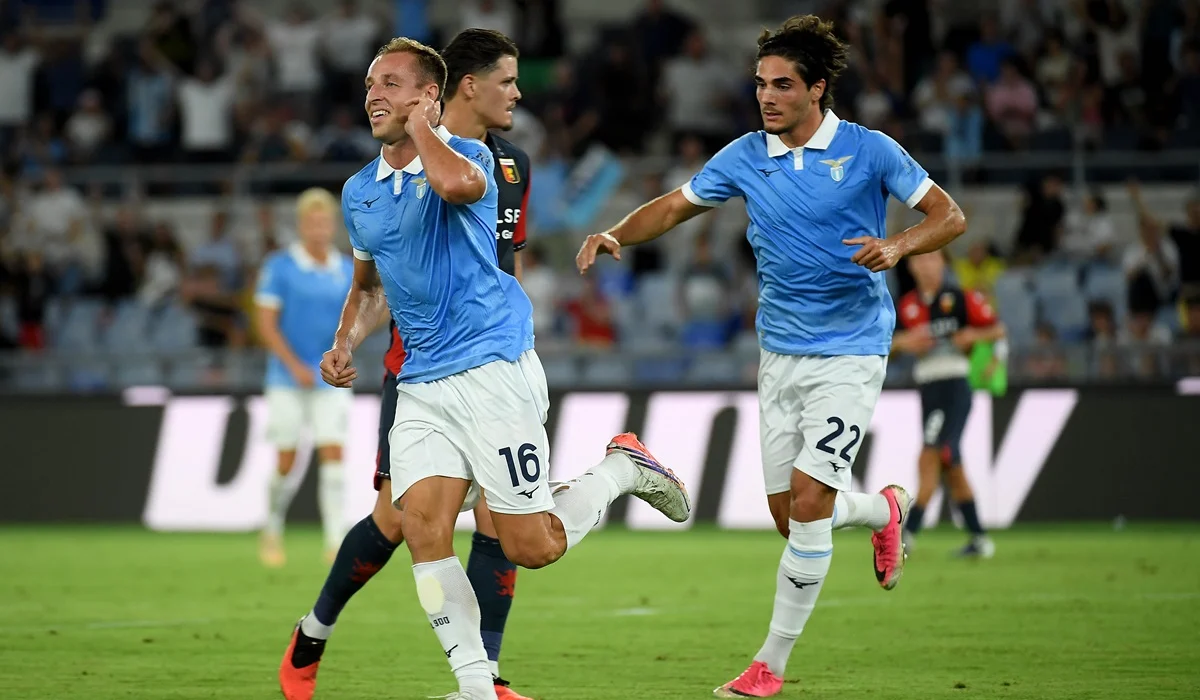 Lazio se impuso ante Genoa con otro gol de Frattesi