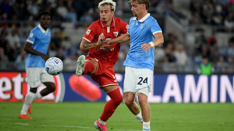 Mantova dio la nota y eliminó a Lazio de Coppa Italia