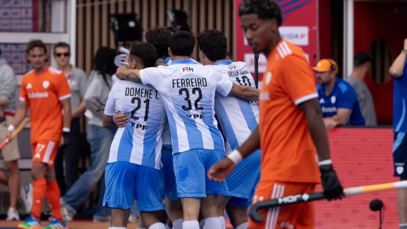 Los Leones también le ganaron a Países Bajos y fueron terceros en el Mundial de hockey