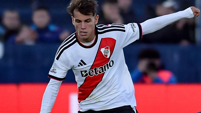 Joaquín Freitas volvió a marcar después de seis meses en River