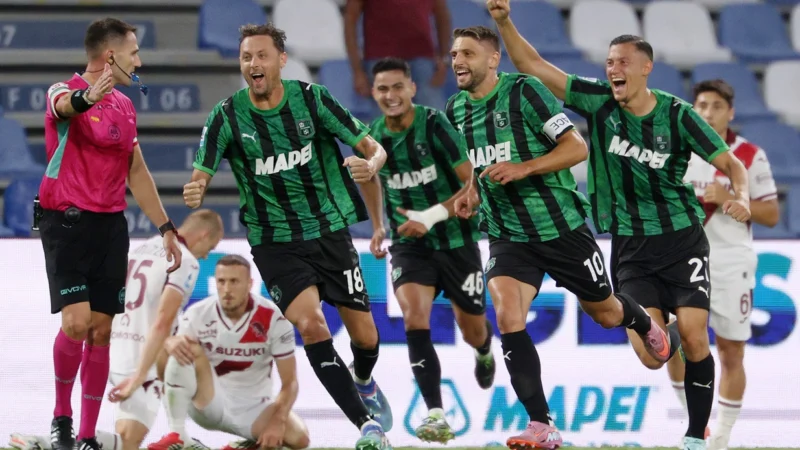 Sassuolo derrotó a Torino con gol de Domenico Berardi