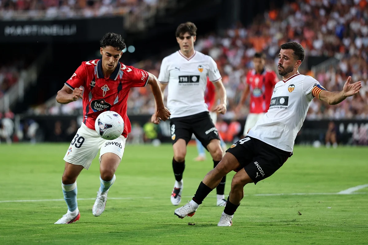 Valencia y Celta no se sacaron ventajas en Mestalla