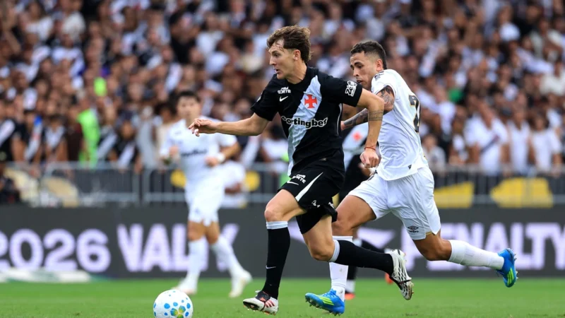 Facundo Colidio marcó su primer gol con Vasco da Gama