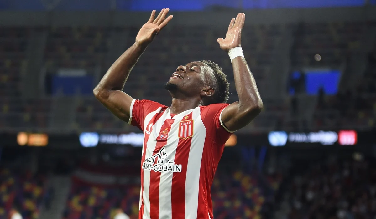 Alexis Manyoma dejó Estudiantes y marchó al Deportivo Cali