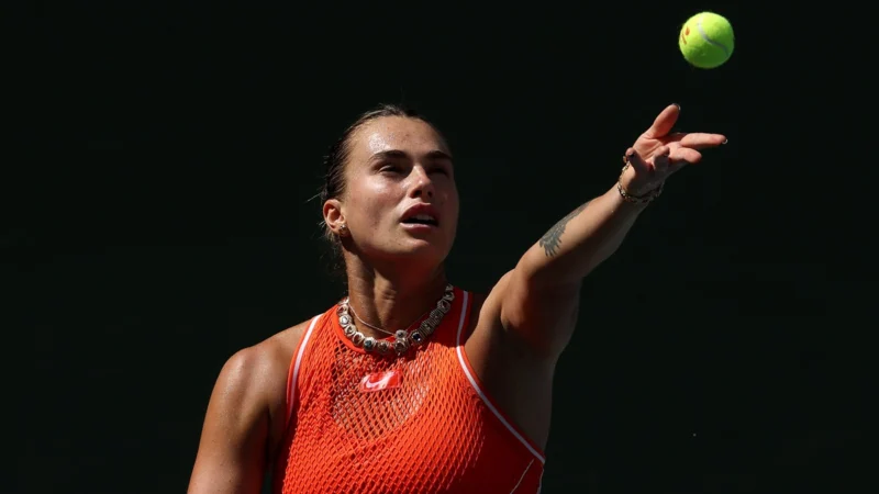 Sabalenka apuntó contra los que fuman marihuana en el US Open