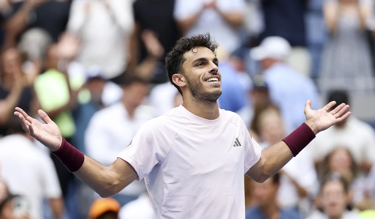 Fran Cerúndolo fue multado con 5 mil dólares en el US Open