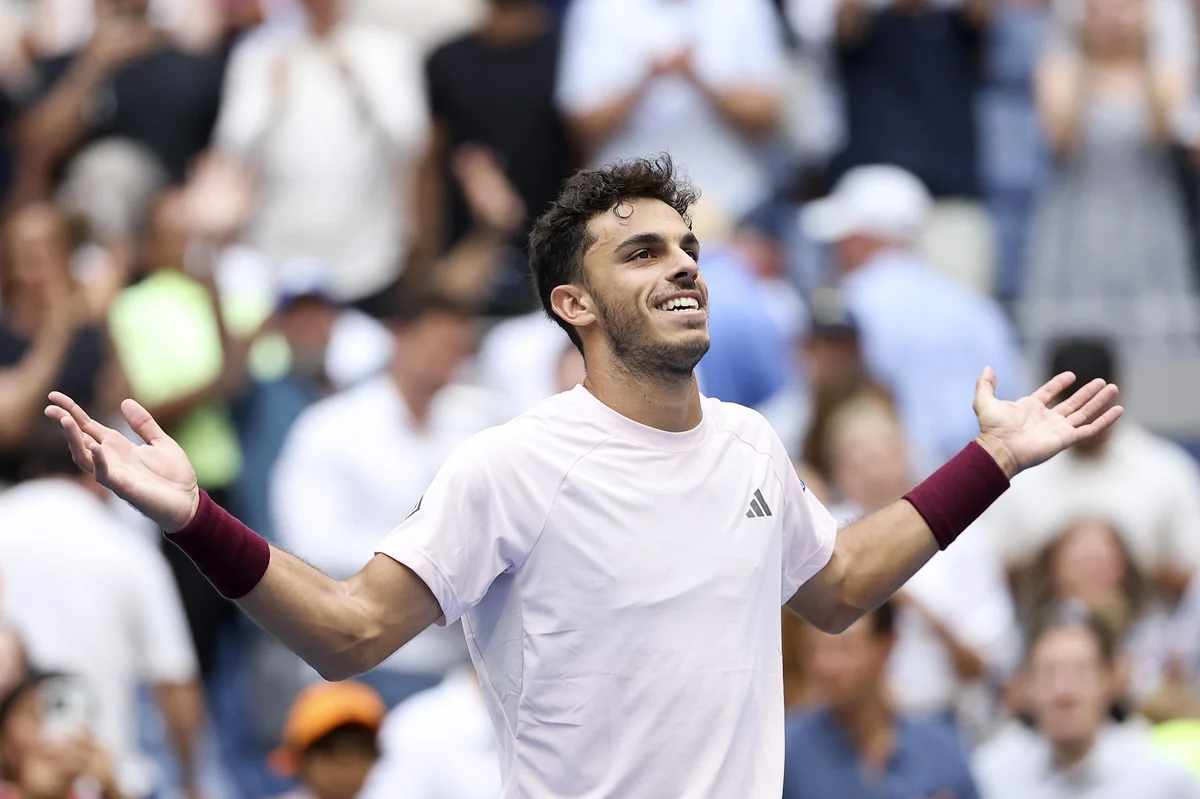 Fran Cerúndolo fue multado con 5 mil dólares en el US Open