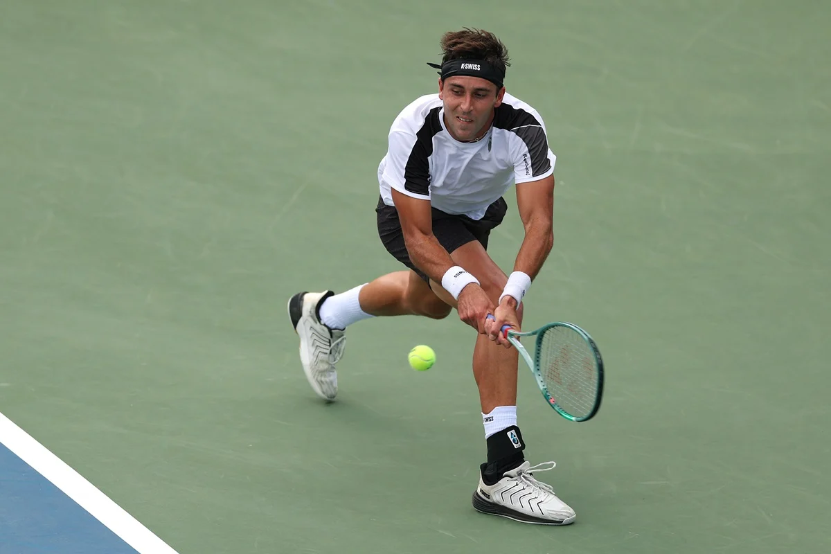 Tomás Etcheverry cayó en octavos de US Open ante Alex Michelsen