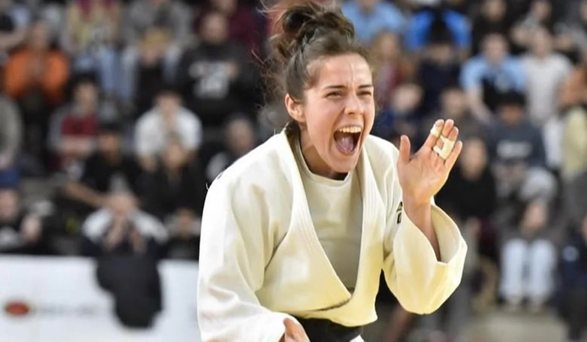 Agustina de Lucía fue medalla de plata en judo en los Suramericanos