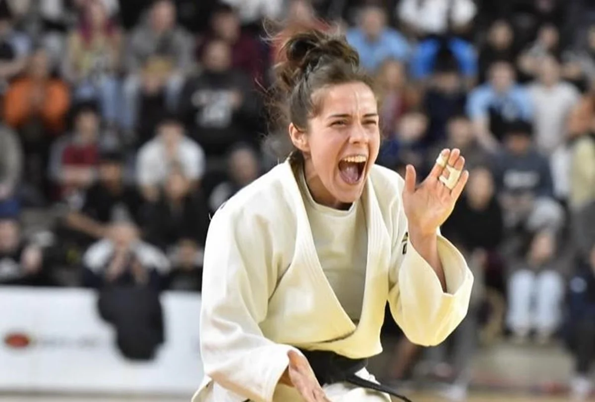 Agustina de Lucía fue medalla de plata en judo en los Suramericanos