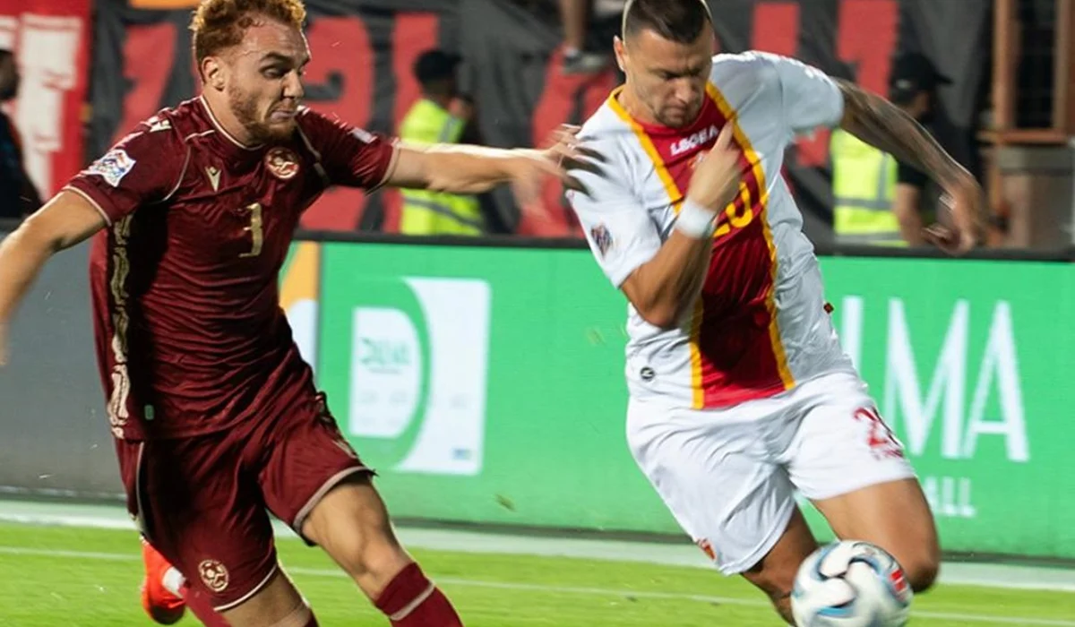 Montenegro estiró su buen presente y derrotó a Armenia en Nations League