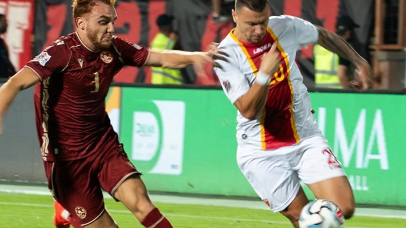 Montenegro estiró su buen presente y derrotó a Armenia en Nations League