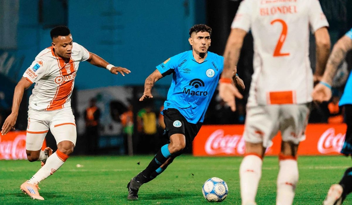 Belgrano y Huracán empataron 1 a 1 en un partido eléctrico y polémico