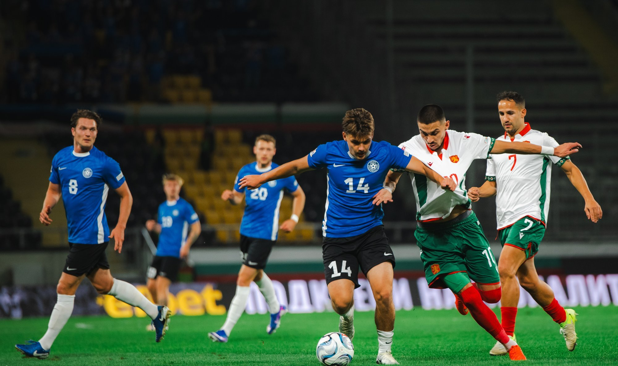 Bulgaria y Estonia no movieron el cero en Plovdiv