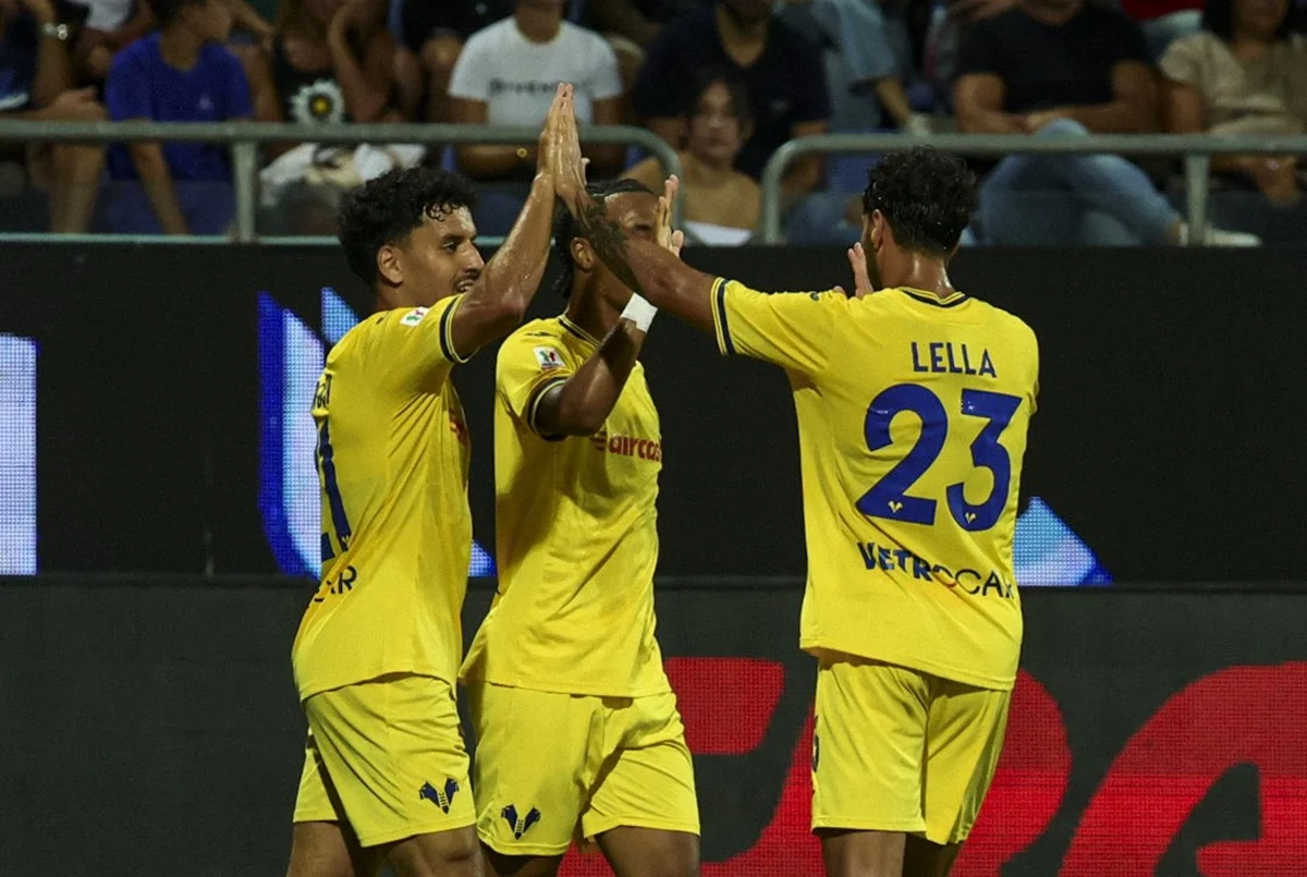 Hellas Verona eliminó a Cagliari y va por Roma en Coppa Italia