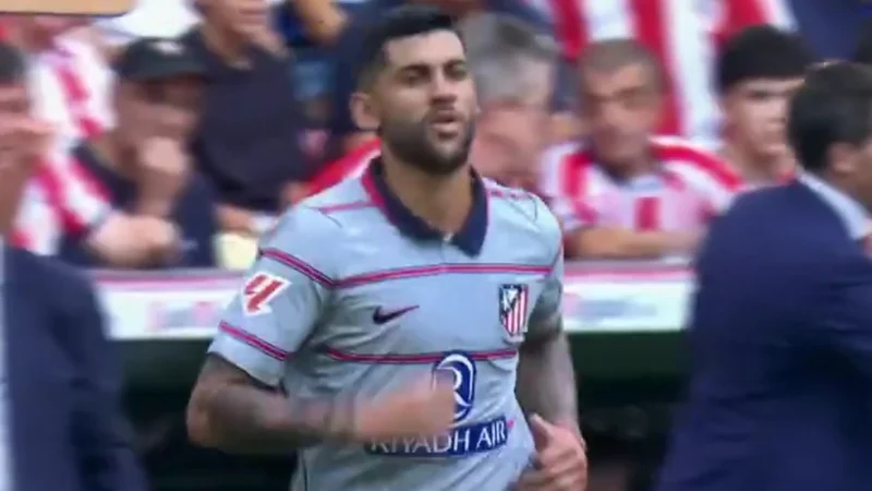 Cuti Romero hizo su debut oficial con Atlético de Madrid