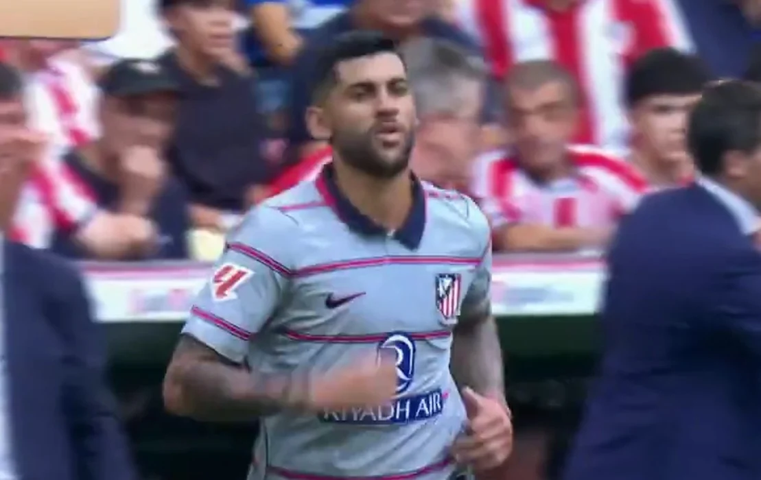 Cuti Romero hizo su debut oficial con Atlético de Madrid