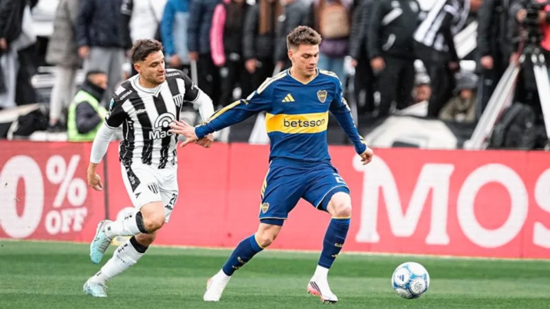 Gimnasia de Mendoza empató con los suplentes de Boca en tiempo de descuento