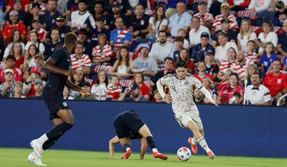 Estados Unidos le ganó 4-2 a Chile en un partido amistoso emocionante