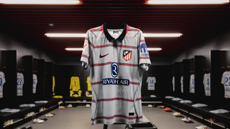Atlético Madrid estrena camiseta en su duelo ante Athletic Club