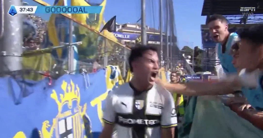 Golazo de David Romero para Parma: segundo gol consecutivo en la Serie A