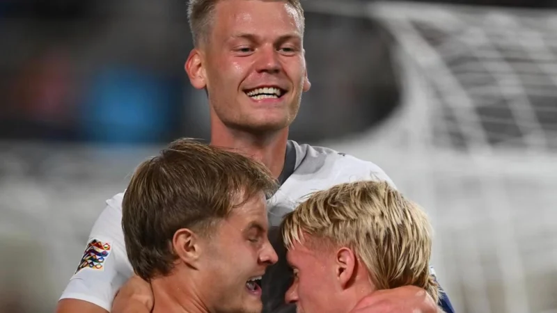 Islandia aplastó a Luxemburgo a domicilio en Nations League